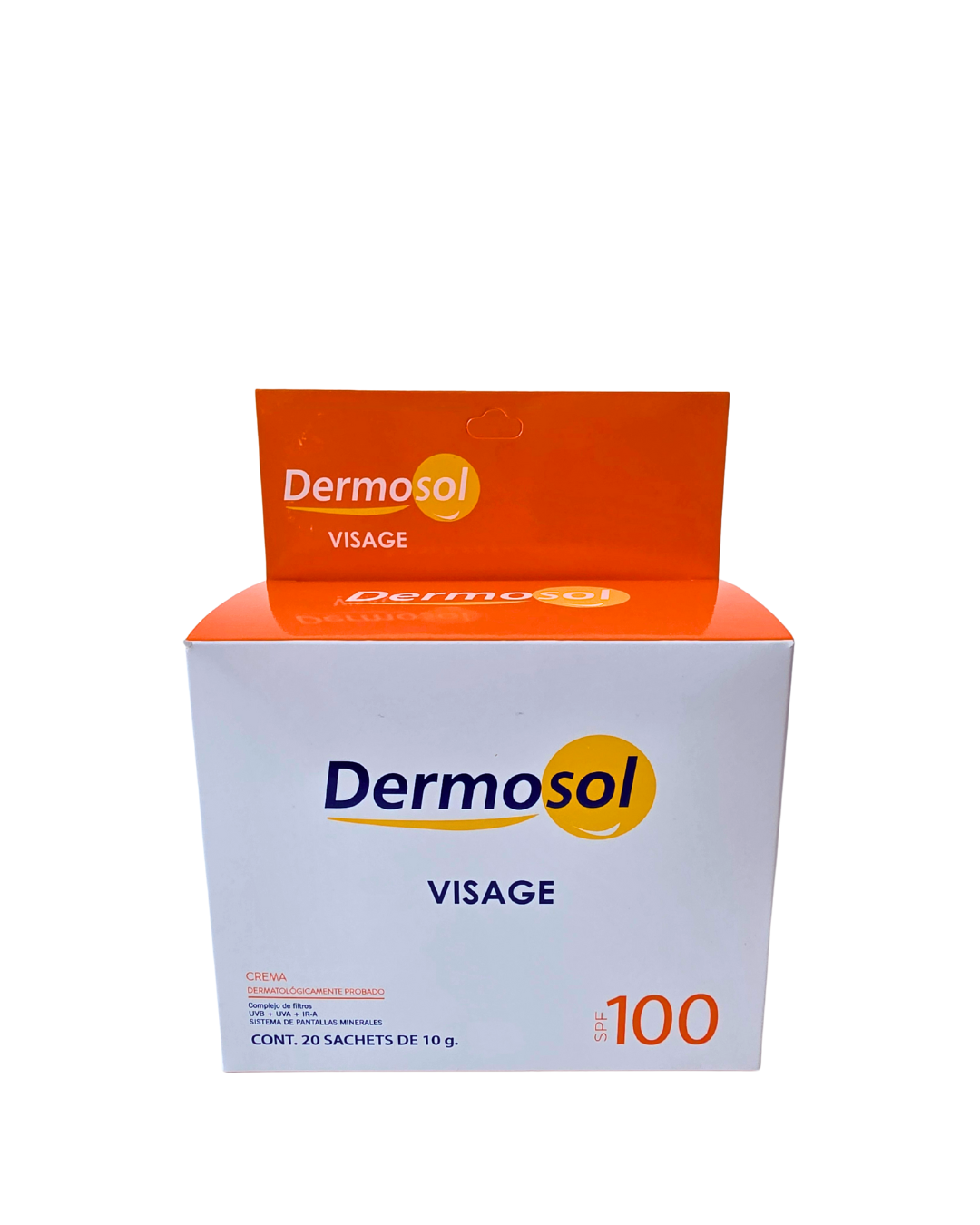 DERMOSOL VISAGE SPF 100 CAJA x 20 Sachets
