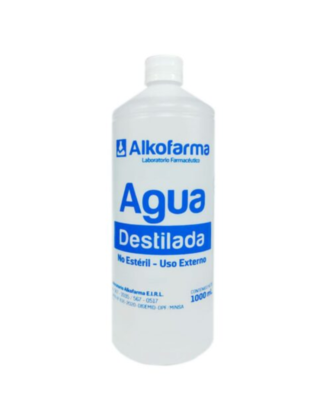 AGUA DESTILADA 1LT