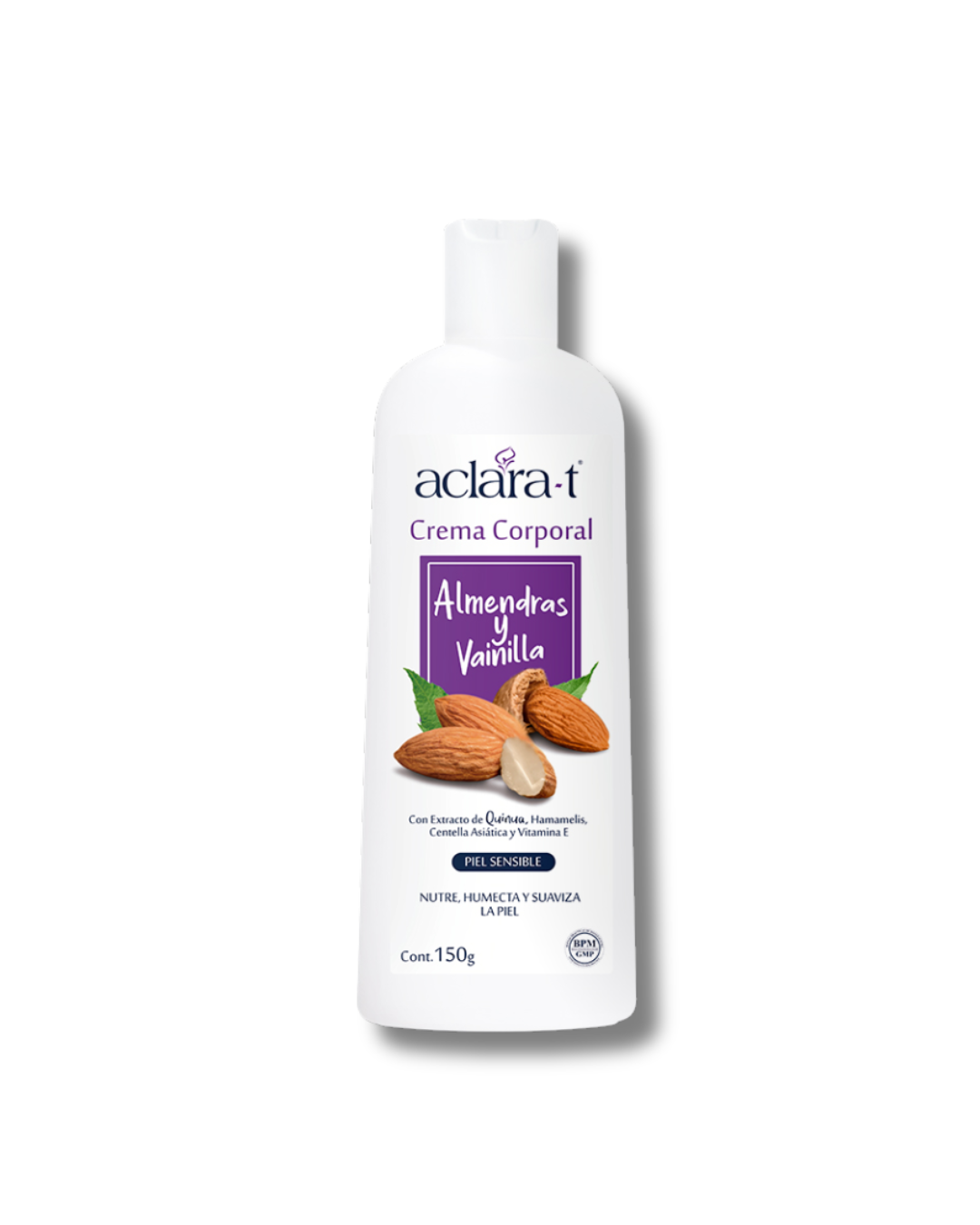 ACLARA-T CREMA CORPORAL ALMENDRA Y VAINILLA