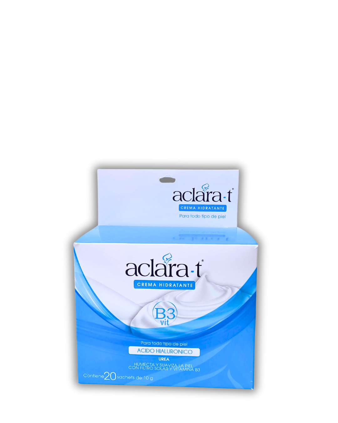 ACLARA-T CREMA HIDRATANTE B3 CAJA x 20 Sachets