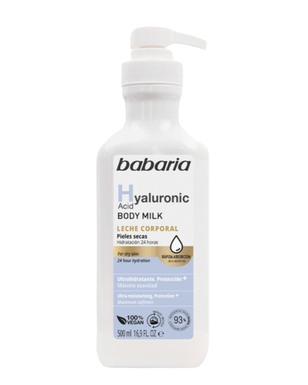 leche corporal Hyaluronic 500ml