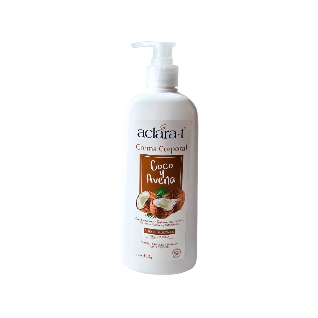 ACLARA-T CREMA CORPORAL COCO Y AVENA