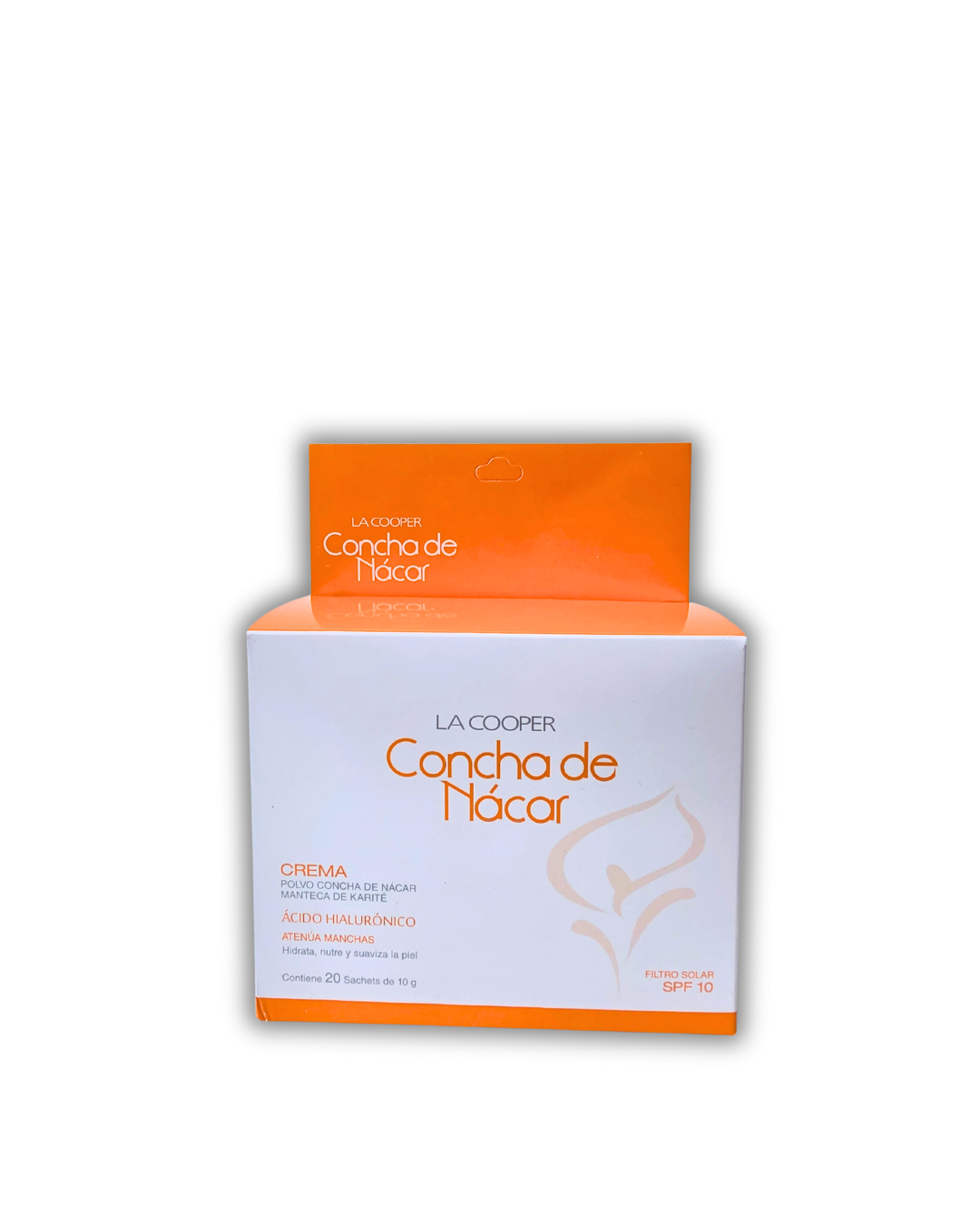 CREMA CONCHA DE NÁCAR CAJA x 20 Sachets