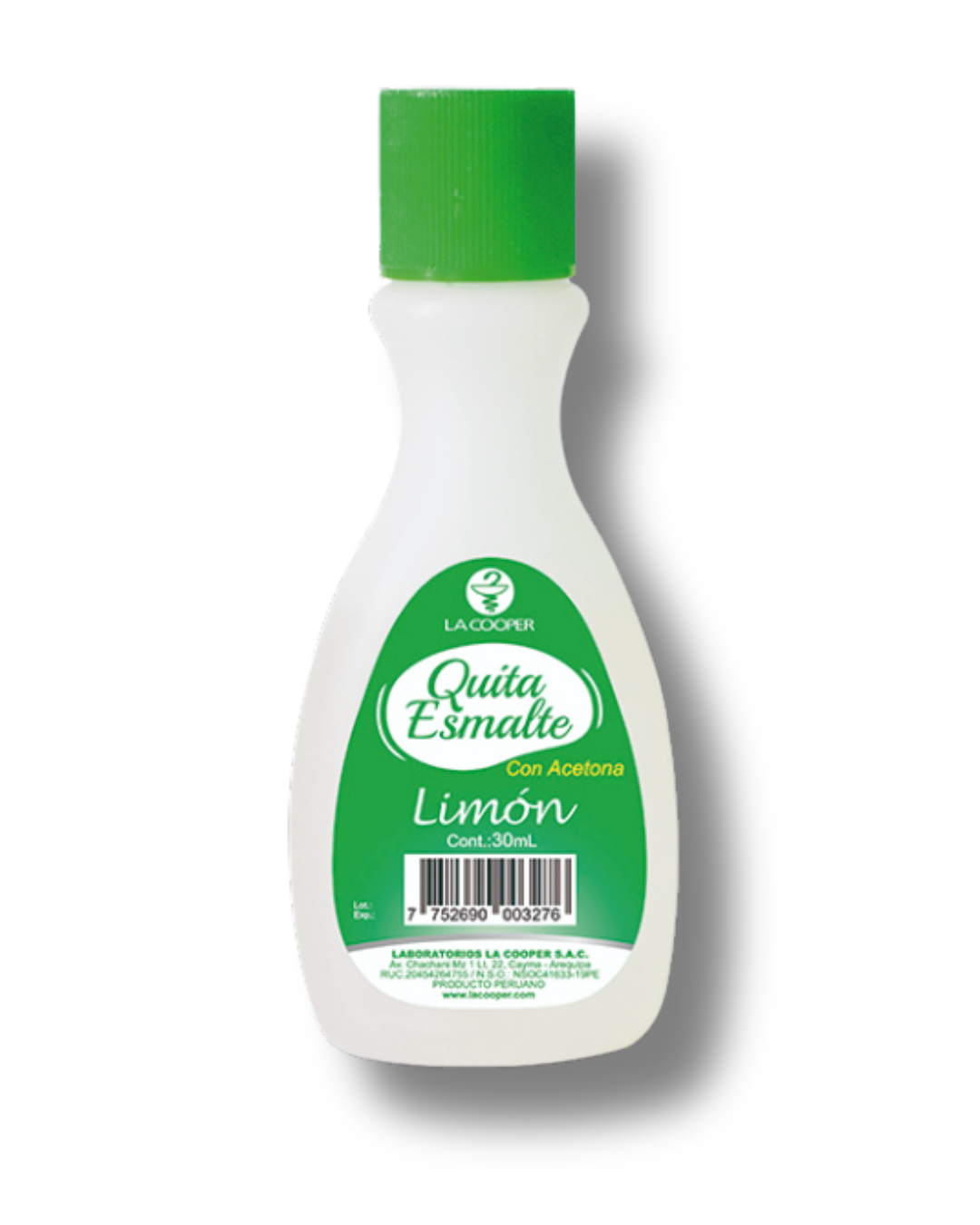 Quita Esmalte con Acetona Limón 30ml