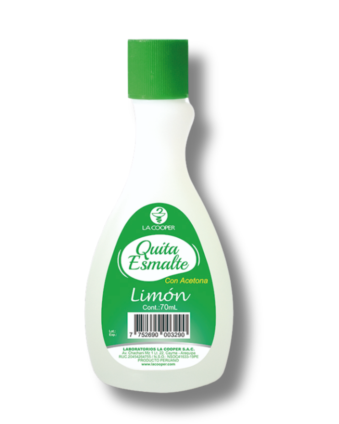 Quita Esmalte con Acetona Limón