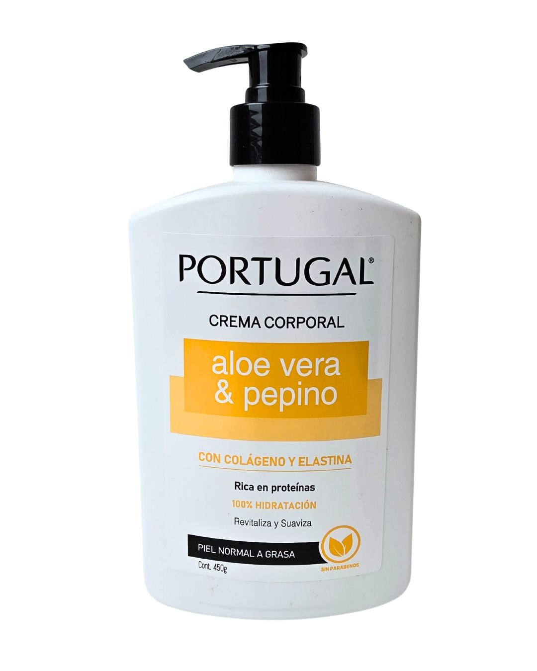 CREMA CORPORAL ALOE VERA & PEPINO 450gr