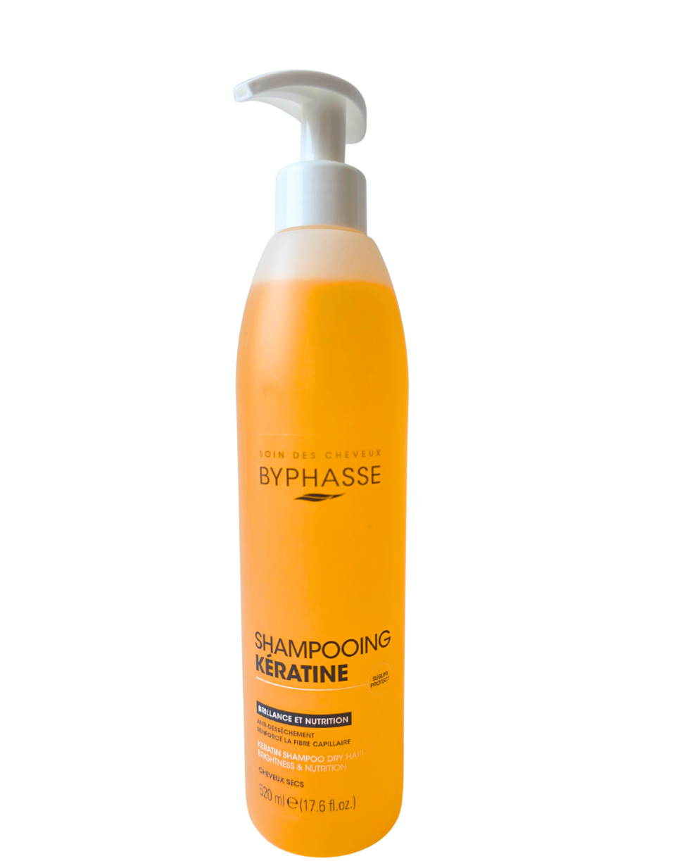 CHAMPÚ CON QUERATINA LÍQUIDA x 520ml