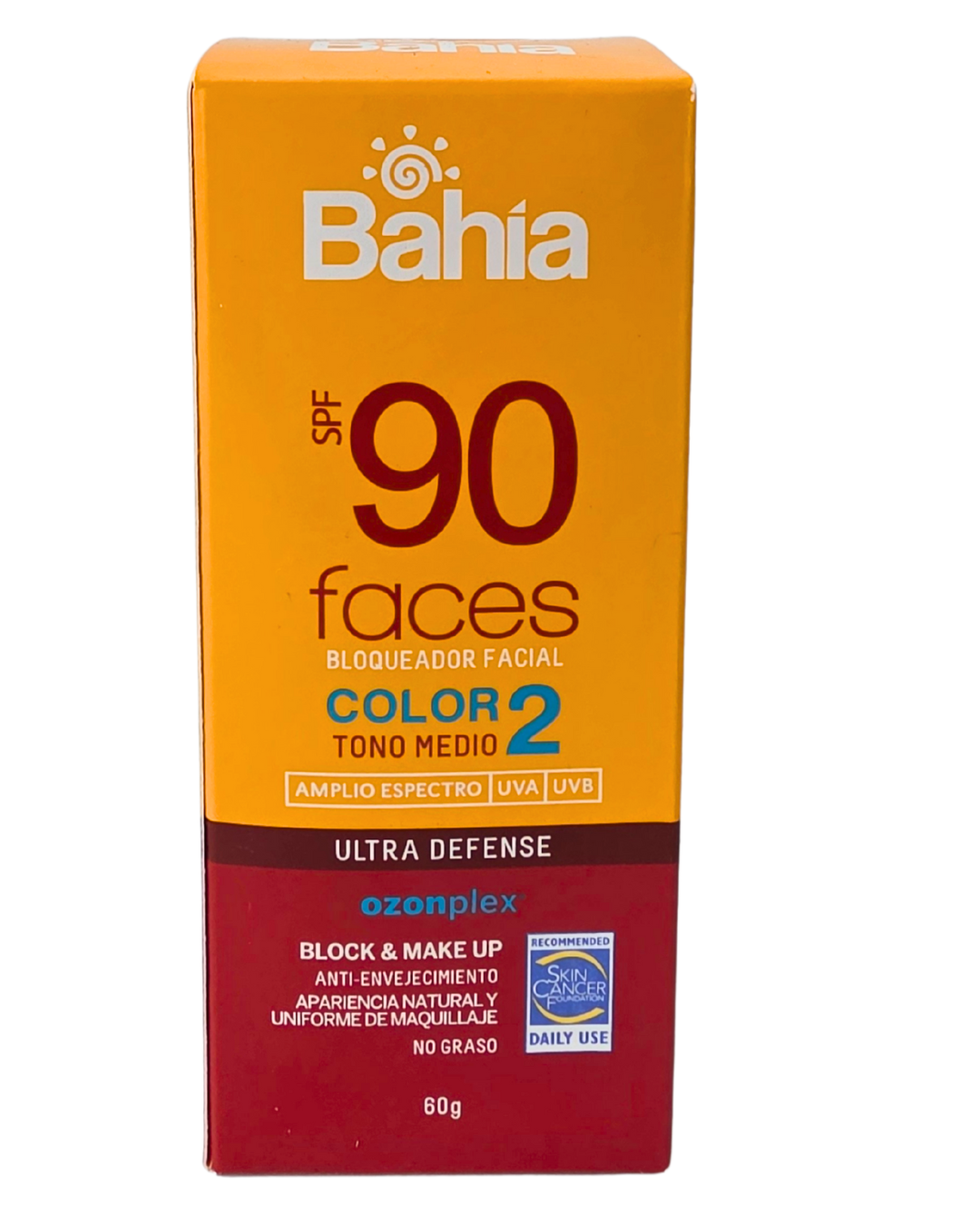 BAHÍA FACES COLOR SPF90 x60gr
