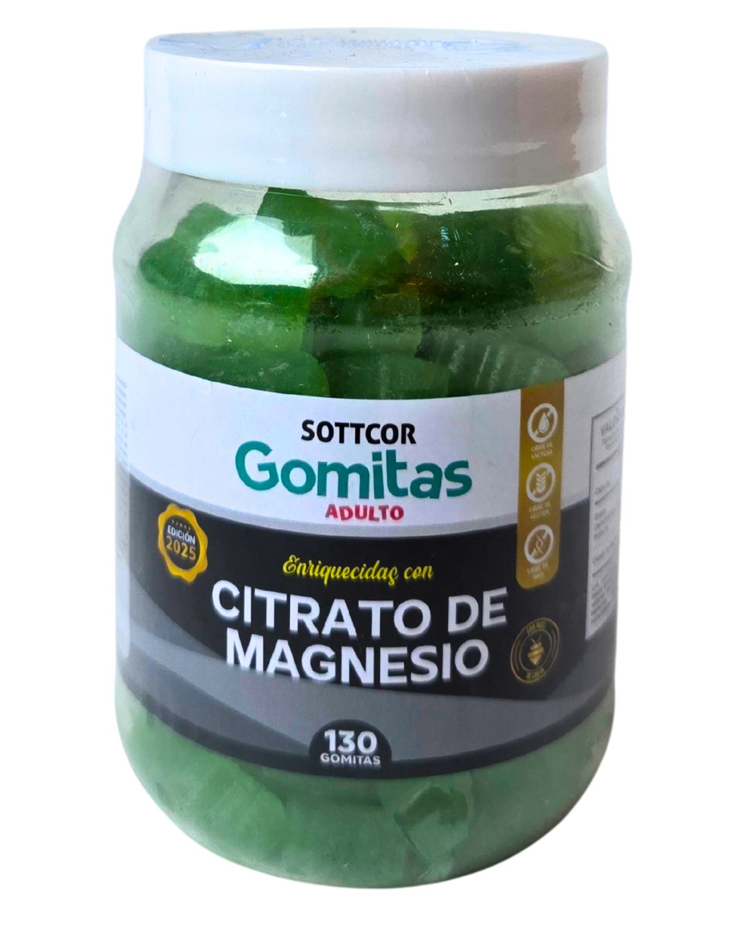 SOTTCOR GOMITAS CITRATO DE MAGNESIO x130