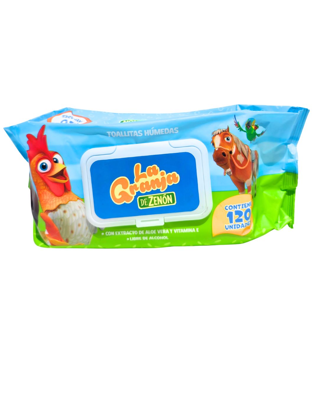 TOALLITAS HÚMEDAS LA GRANJA DE ZENÓN x 120und