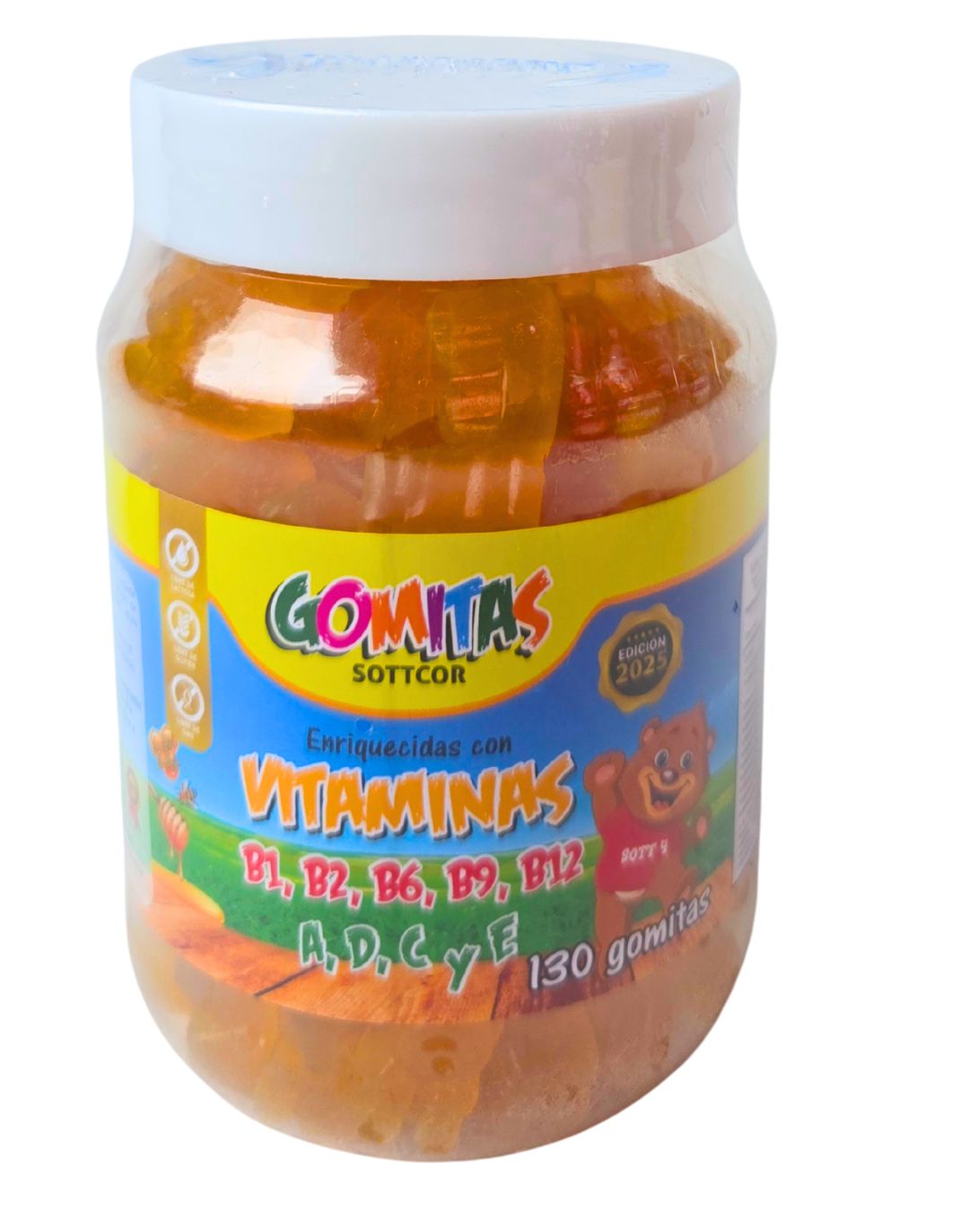 SOTTCOR GOMITAS NIÑOS VITAMINAS x130