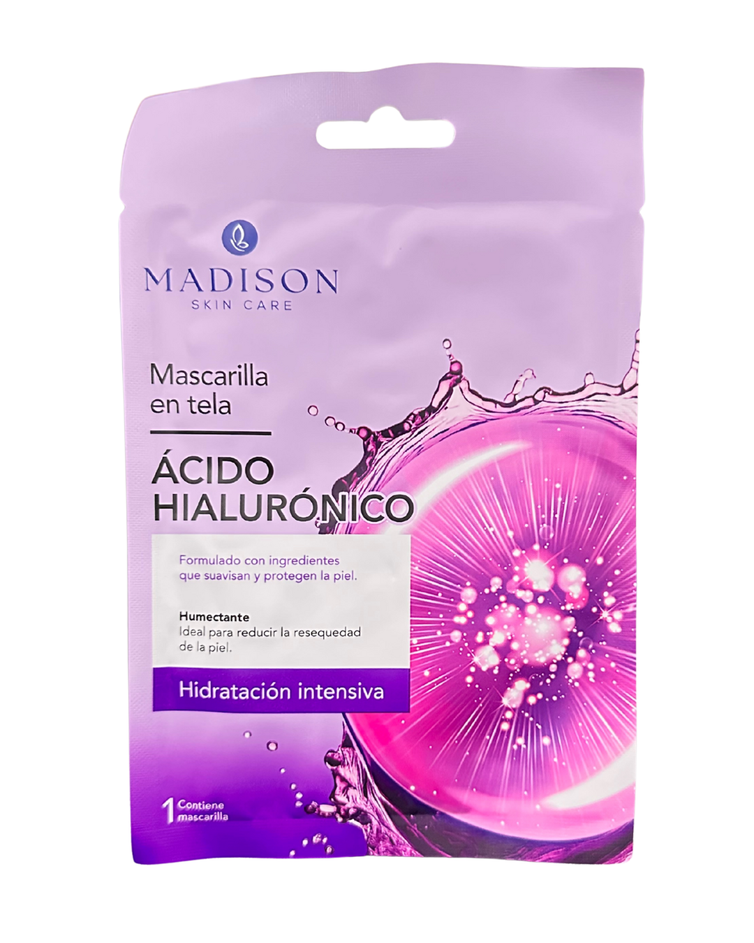 MADISON MASCARILLA ÁCIDO HIALURÓNICO x 1und