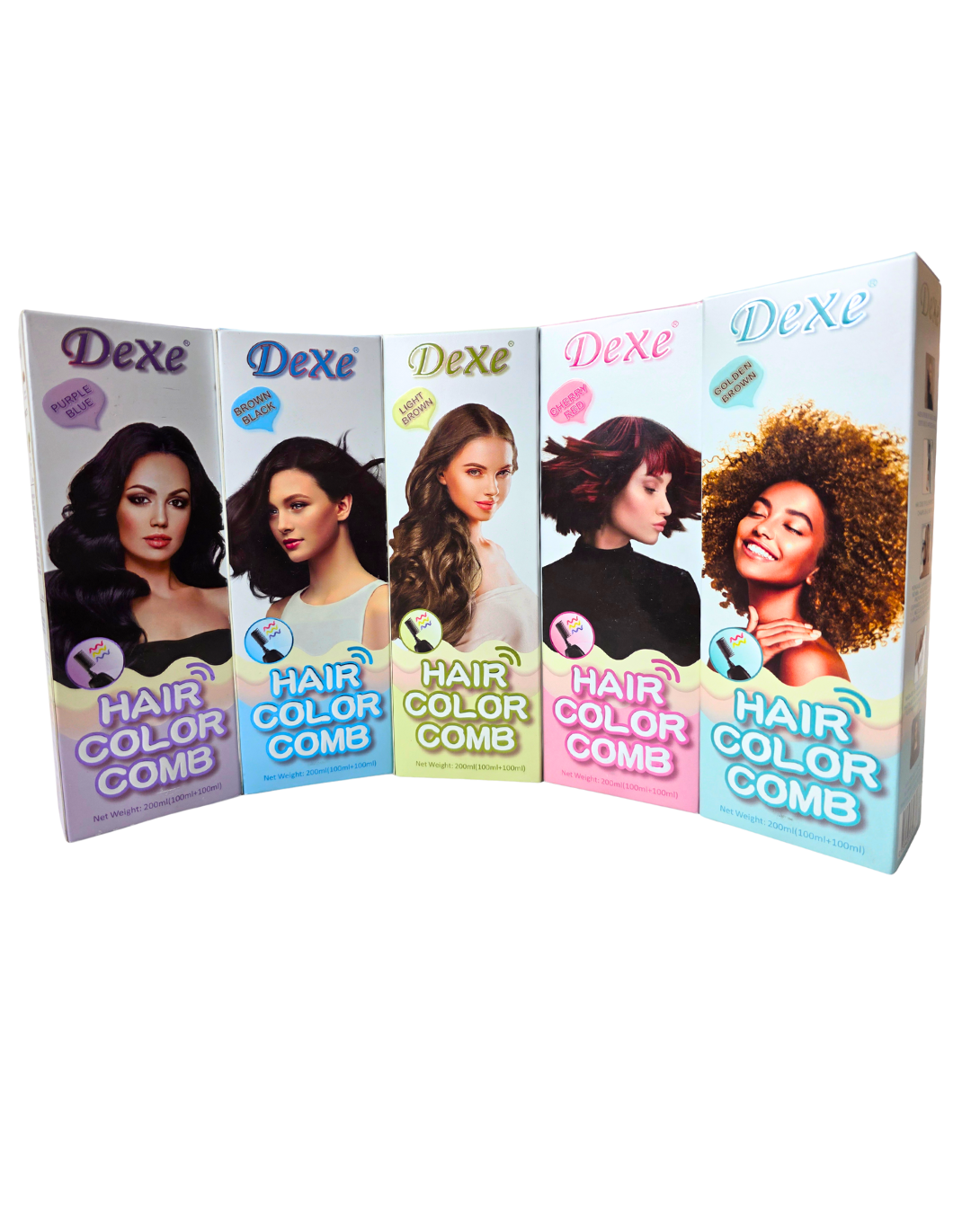 DEXE HAI COLOR COMB PURPLE BLUE 200ml