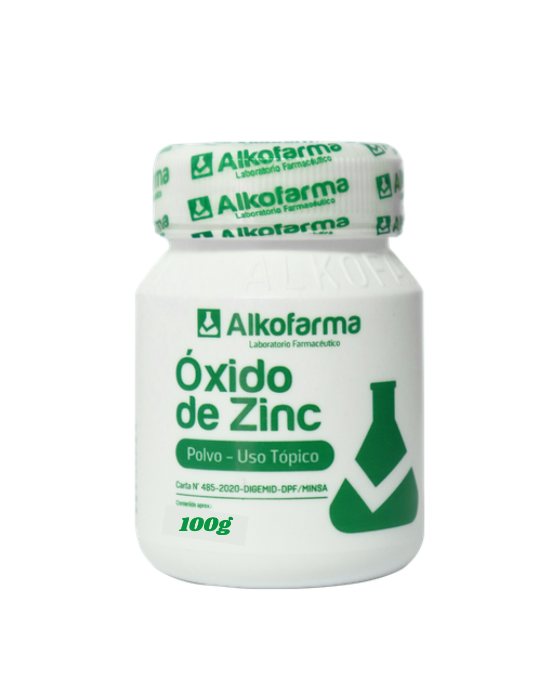 ÓXIDO DE ZINC 100G
