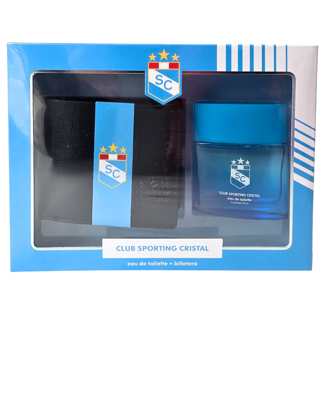 SET SPORTING CRISTAL EDT 50ml- BILLETERA