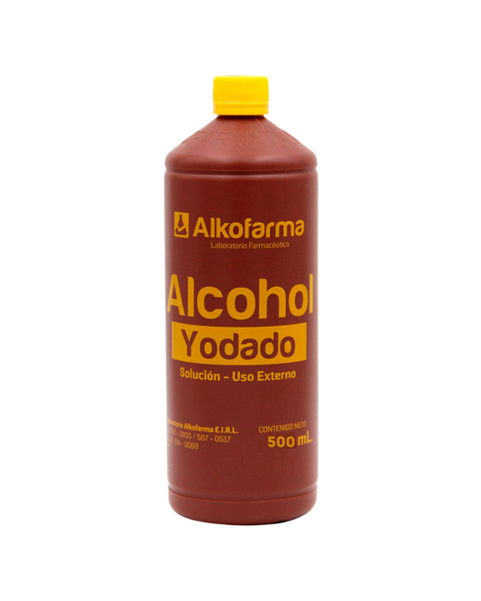 ALCOHOL YODADO 500 ml