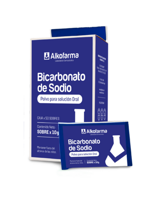BICARBONATO DE SODIO - Caja x 10g