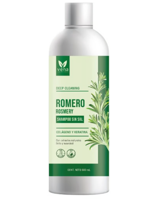 Shampoo Romero Sin Sal – Vena 500Ml