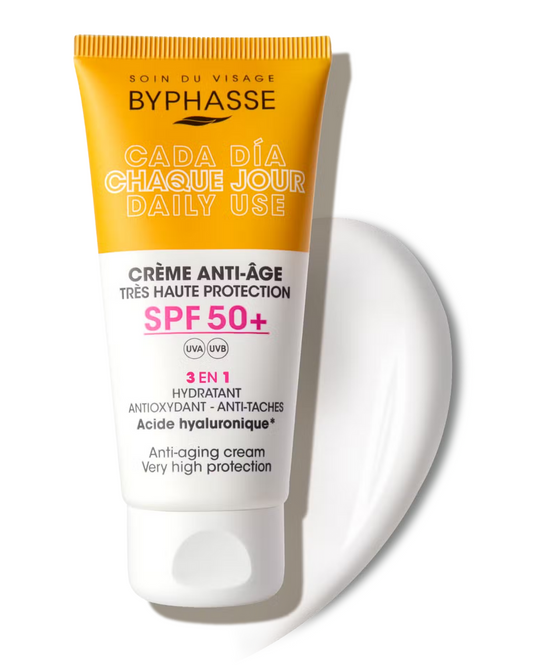 CREMA FACIAL ANTIEDAD SPF 50+ 50ML