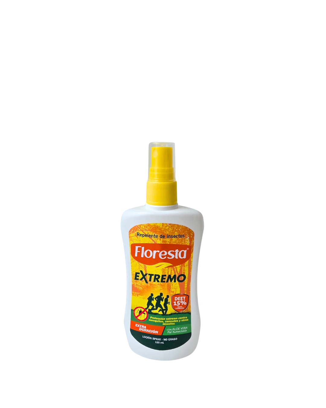 Repelente Floresta Extremo Crema 15% Deet 120 g.
