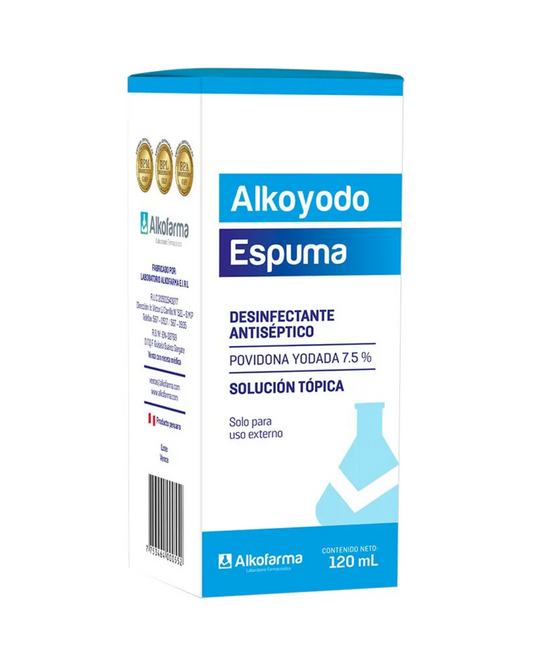 ALKOYODO ESPUMA 120ML