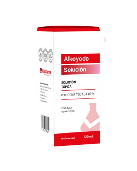 ALKOYODO SOLUCIÓN 120 ML