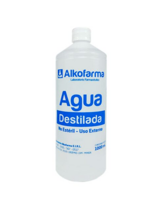 AGUA DESTILADA 1LT
