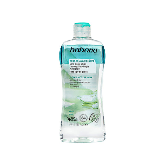 AGUA MICELAR BIFÀSICA ALOE VERA X 400ML