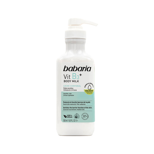 Babaria Vitamina B3+Bodymilk Corporal X 500 ML