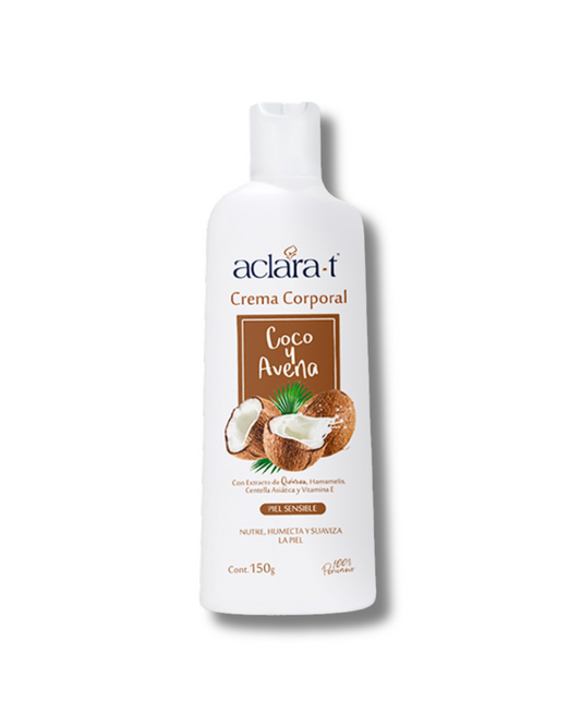 ACLARA-T CREMA CORPORAL COCO Y AVENA