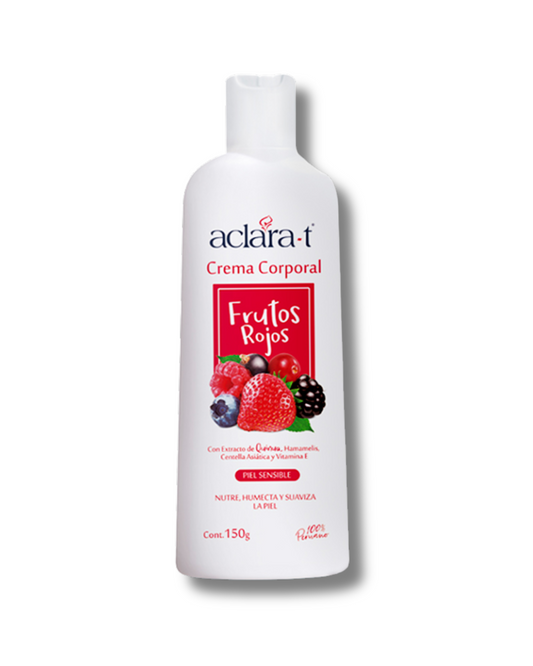 ACLARA-T CREMA CORPORAL FRUTOS ROJOS