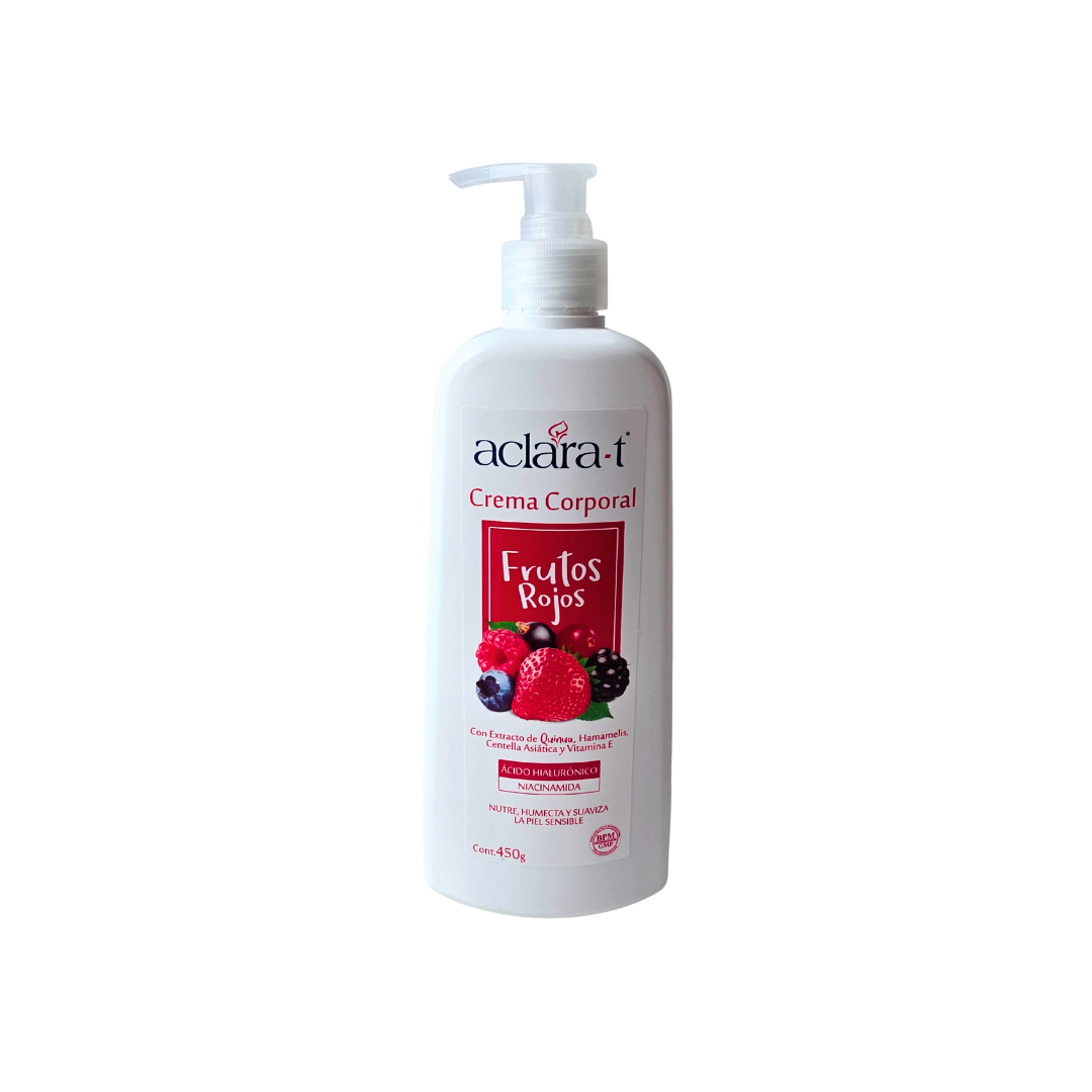 ACLARA-T CREMA CORPORAL FRUTOS ROJOS