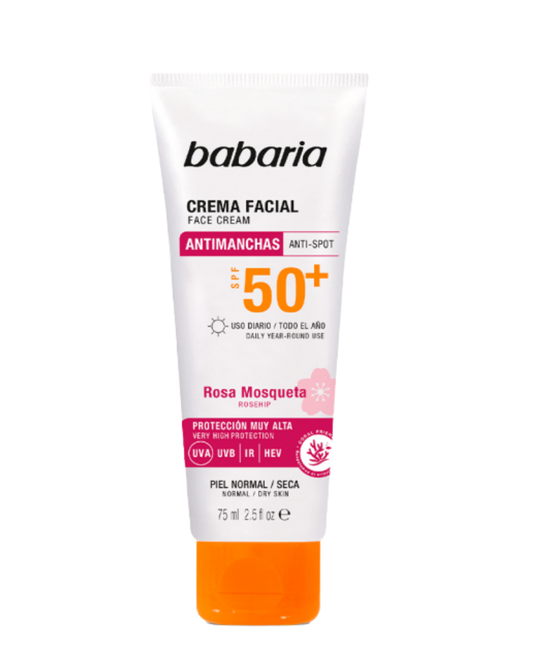 Crema Facial Solar Antimanchas SPF50+ 75ml