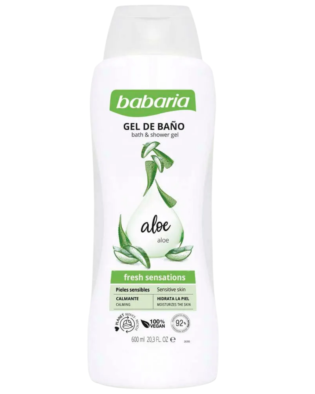 Gel de baño Aloe 600ml