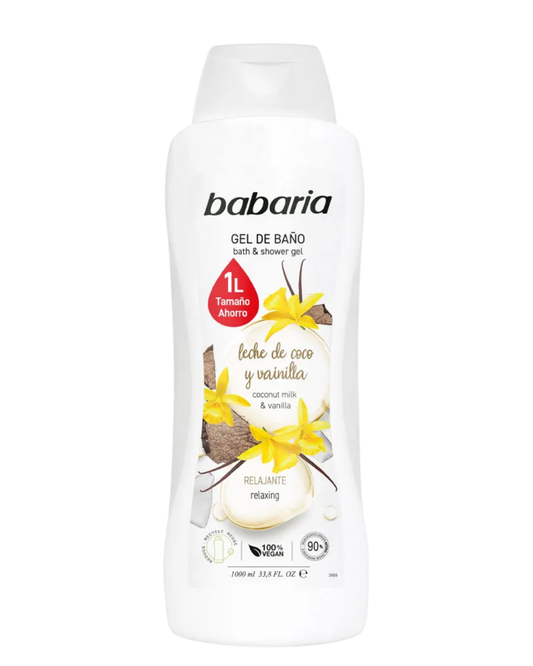 Gel de baño leche de Coco y Vainilla 1L