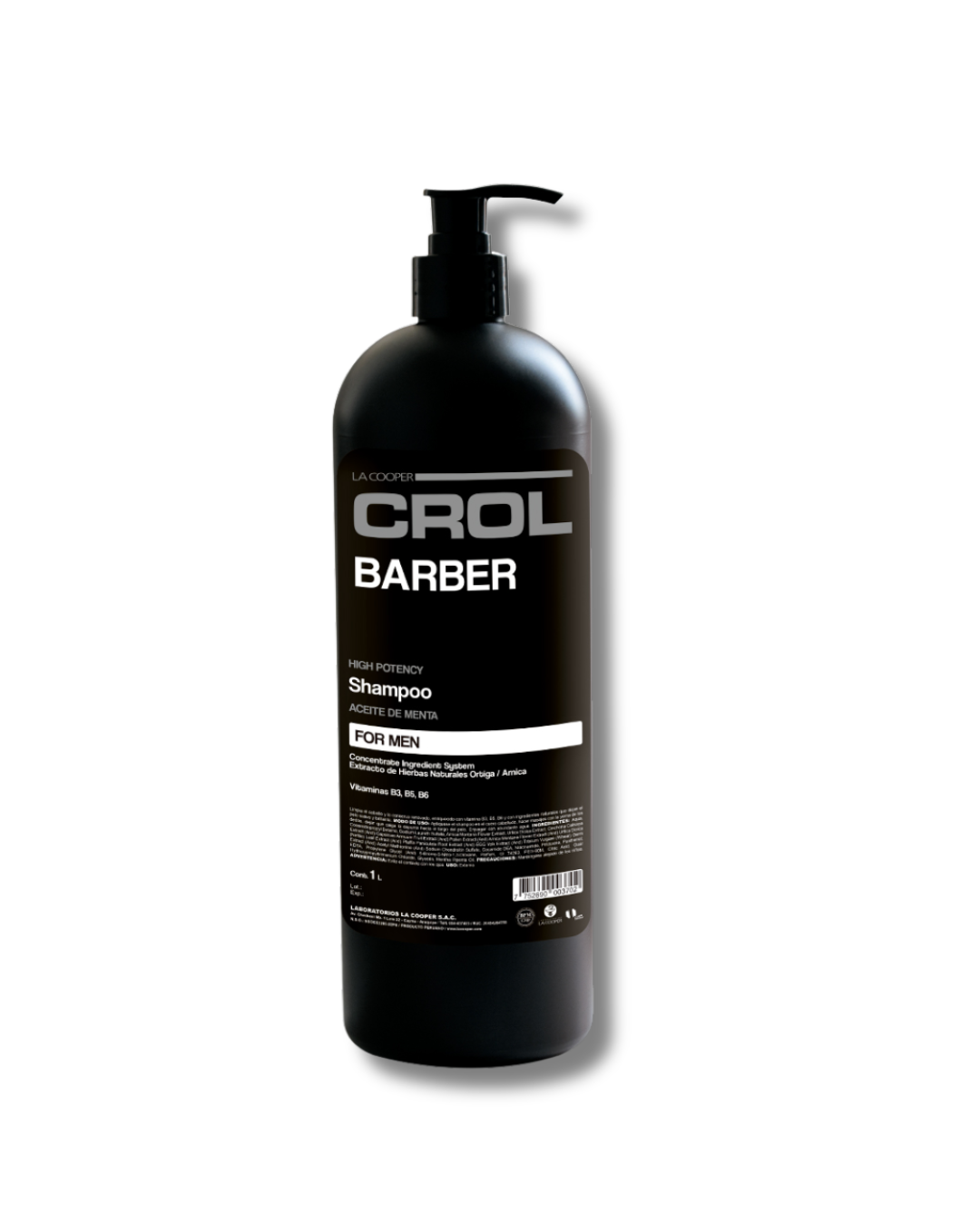 SHAMPOO CROL BARBER 1LT