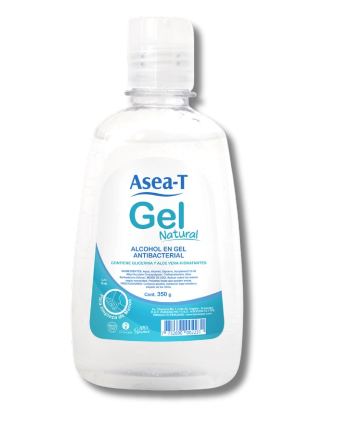 Asea-t Alcohol en Gel Natural 350g