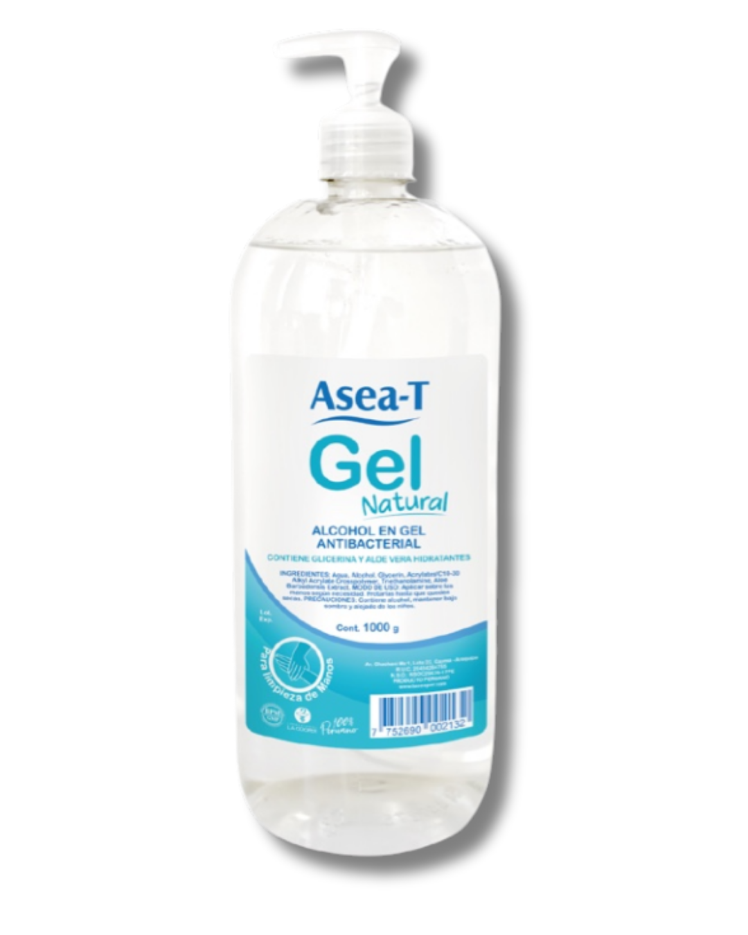 Asea-t Alcohol en Gel Natural 1000g