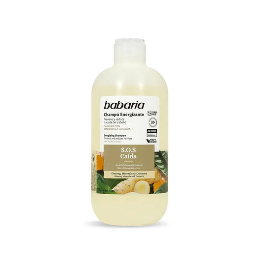BABARIA CHAMPU ENERGIZANTE S.O.S. CAIDA X 500ML