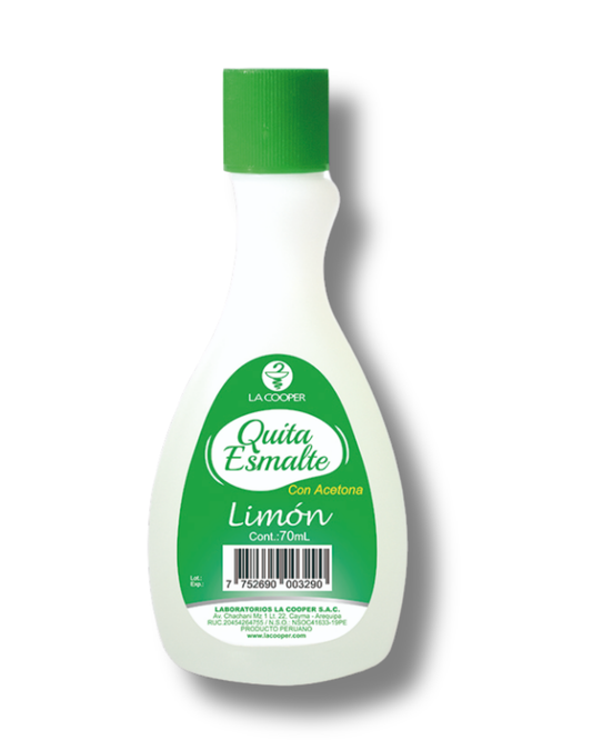 Quita Esmalte con Acetona Limón
