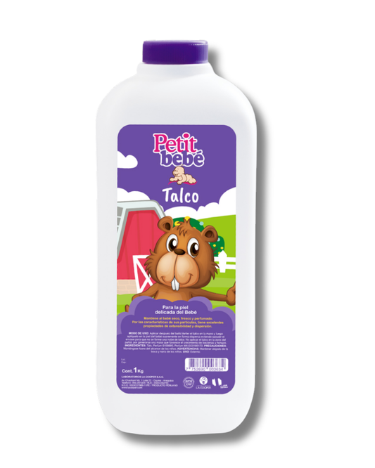 TALCO PETIT BEBÉ 1kg