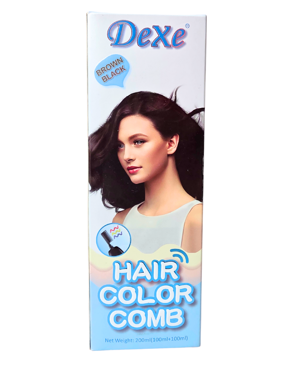 DEXE HAI COLOR COMB BROWN BLACK 200ml