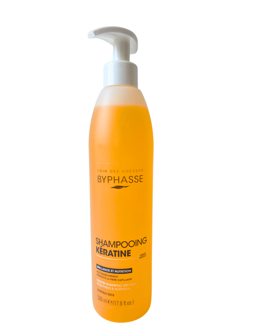 CHAMPÚ CON QUERATINA LÍQUIDA x 520ml