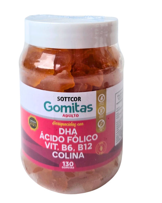 SOTTCOR GOMITAS DHA x130