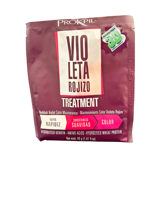 TRATAMINETO CAPILAR VIOLETA ROJIZO x40gr