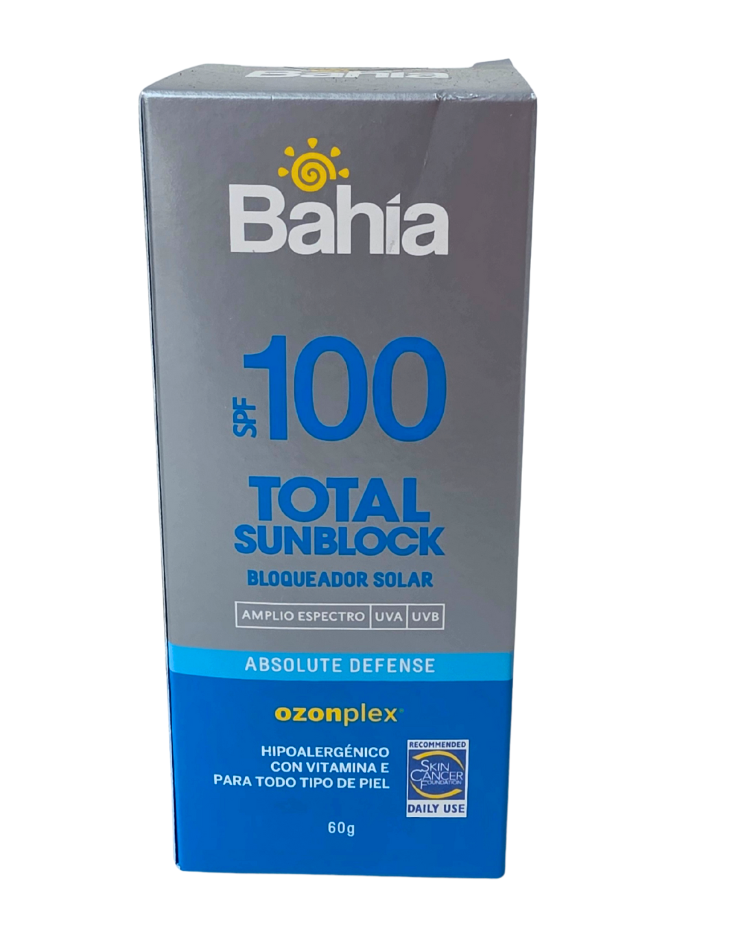 BAHÍA TOTAL SUNBLOCK SPF100 x60gr