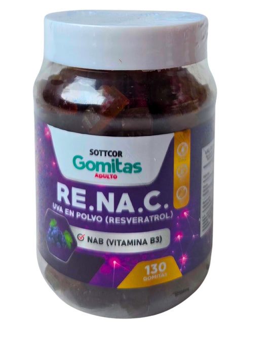 SOTTCOR GOMITAS RESVERATROL x130