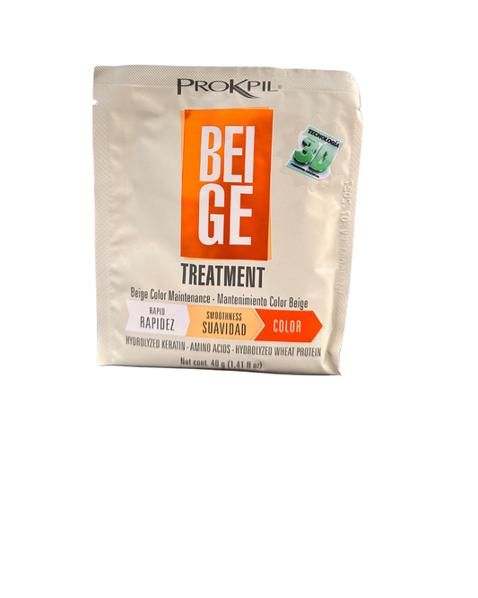 TRATAMINETO CAPILAR BEIGE X40gr