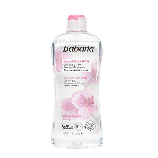 AGUA MICELAR SUAVE ROSA MOSQUETA X 400ML